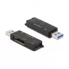 Kaartlezer DeLOCK SuperSpeed USB voor SD Micro SD MS