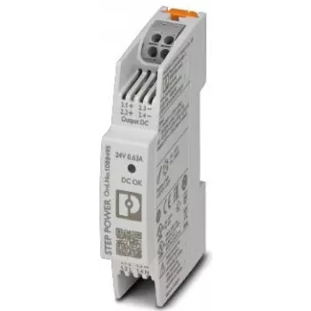 Phoenix Contact STEP3-PS/1AC/24DC/0.63/PT voeding 15 W wit (1088495)