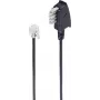Telefoonkabel ShiverPeaks BS70113 3 m zwart