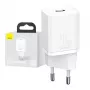 Baseus Super Si smartphone wit AC snelladen binnen