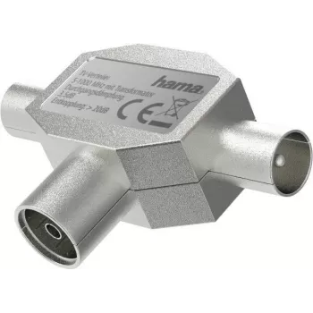Hama 00205236 kabel-splitter/-combiner zilver