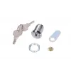 Deurslot Extralink ROUND LOCK FOR CABINETS, rond kastdeurslot, zilver