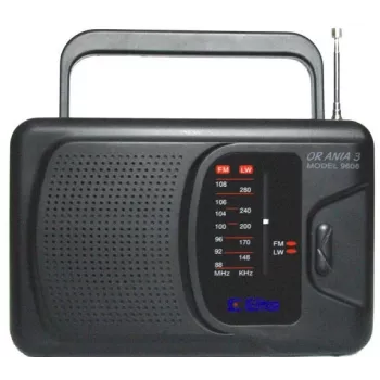 Radio net- en batterijvoeding FM, LW Eltra Ania