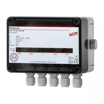 DEHN overspanningsafleider DEHNcube DCUYPV SCI1000 2MPP tot 1000VDC (900920)