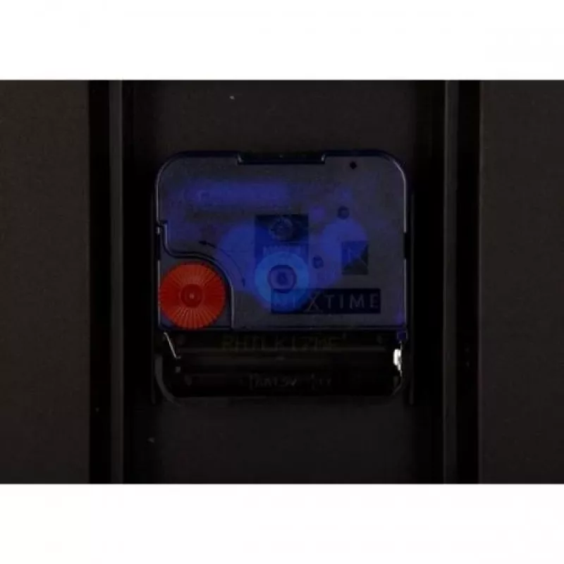 NeXtime wandklok 3053bl Dash Blue, Ø 35 cm, wand, blauw