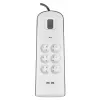 Overspanningsbeveiliging Belkin BSV604ca2m wit 6 AC-stopcontacten 2 m