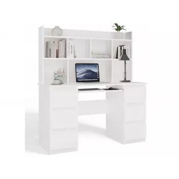 KUBA bureauset + extension piece, wit