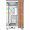 PC-behuizing Thermaltake View 380 XL WS ARGB Snow White — midi-tower, ATX-ondersteuning, met venster