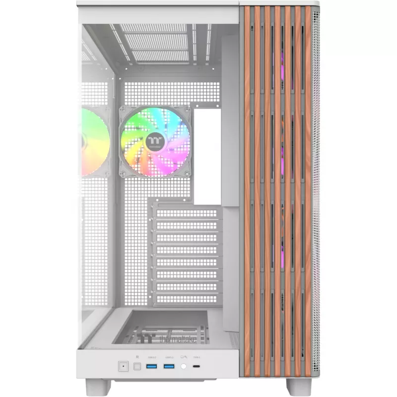 PC-behuizing Thermaltake View 380 XL WS ARGB Snow White — midi-tower, ATX-ondersteuning, met venster