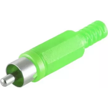 Cinch-stekker ShiverPeaks 51400-G, groen, model 51400-G