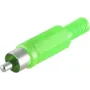 Cinch-stekker ShiverPeaks 51400-G, groen, model 51400-G
