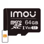 MicroSD-geheugenkaart IMOU ST2-64-S1 64 GB, Class 10, lezen 95 MB/s, schrijven 35 MB/s, U3 V30