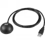 Wentronic USB-kabel - USB Type-A, 4-polig (M) - USB Type-A, 4-polig (V) - 1,5 m - magneethouder (68913)