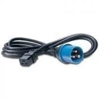 Netkabel Bachmann 346.112 zwart blauw 3 m IEC 309 C19