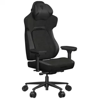 Thunder X3 CORE Loft universele gamingstoel — gevoerde zitting en rugleuning, hoogte 134–144 cm, zithreedte 55 cm, zwart