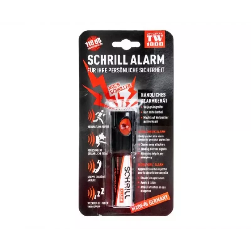 Akoestisch alarm Schrill TW 1000 met hoog geluidsvermogen