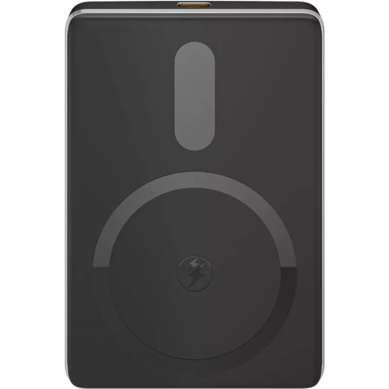 Goobay magnetische draadloze powerbank | 70182 | 5000 mAh | USB-C | zwart