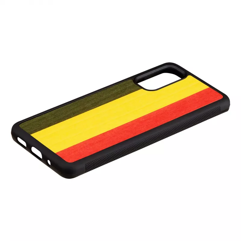 Telefoonhoesje man and wood Galaxy S20 Reggae zwart