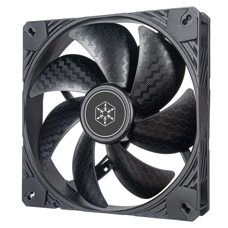 Koelventilator SILVERSTONE SST-SF140B 140 mm zwart axiale PC-behuizingsventilator