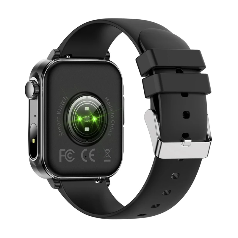 Smartwatch Colmi P80 zwart – pols-wearable, kleurendisplay, gezondheids- en activiteitstracking