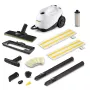 Stoomreiniger Kärcher SC 3 EasyFix Plus — 1 L watertank, 1900 W, 3,5 bar stoomdruk, wit