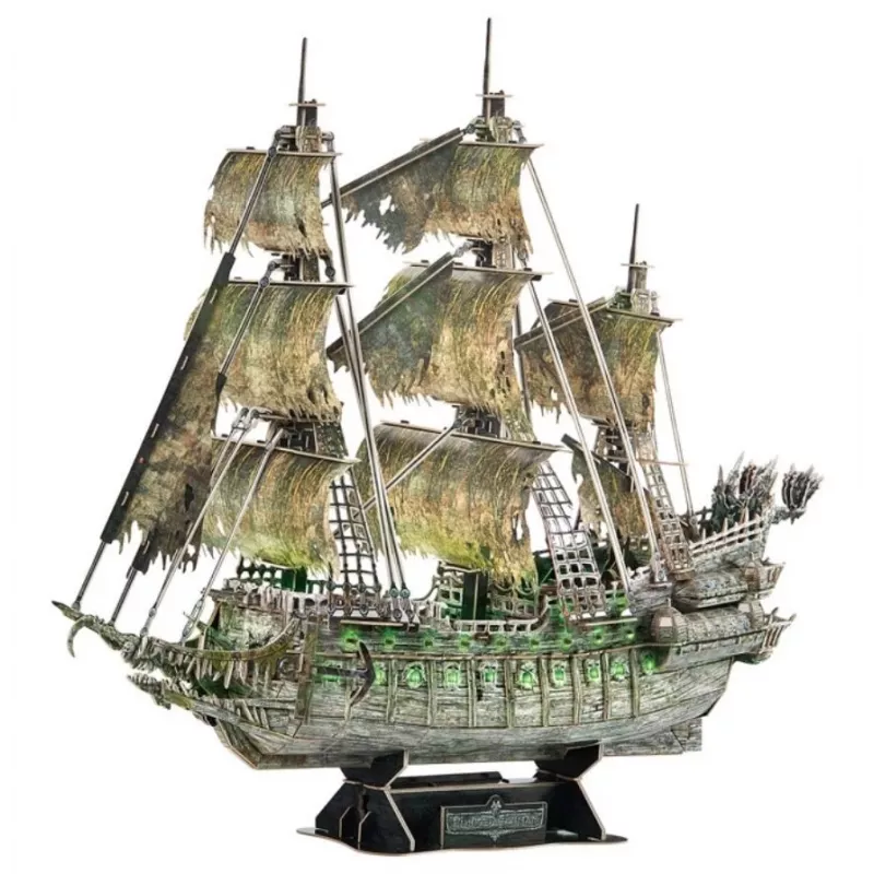 Cubic Fun 3D LED-puzzel De Vliegende Hollander, 360 stukjes (306-L527H)