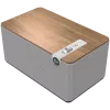 Klipsch the Three Plus premium Bluetooth-luidsprekersysteem walnoot USB RCA...