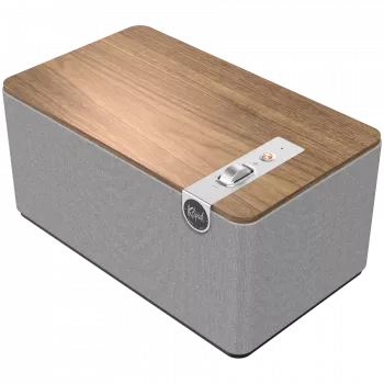 Klipsch the Three Plus premium Bluetooth-luidsprekersysteem walnoot USB RCA...