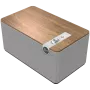 Klipsch the Three Plus premium Bluetooth-luidsprekersysteem walnoot USB RCA...