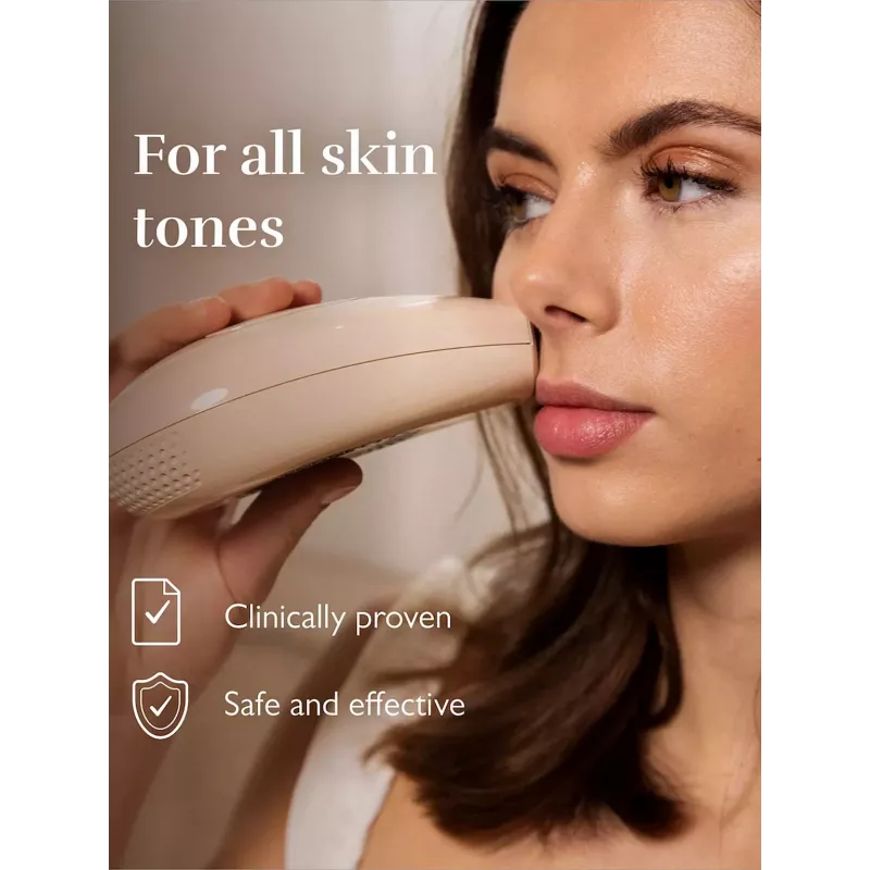Epilator Silk'n IPL Infinity Fast epilator 600k flitsen, huidtintsensor, beige
