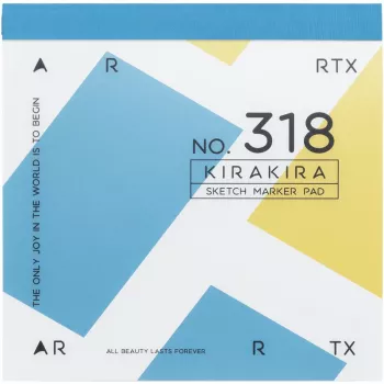 Schetsboek Arrtx LC302666, 18 x 18 cm, 56 vel, vierkant formaat