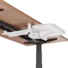 Toetsenbordhouder MACLEAN MC-156 W — verstelbaar plateau onder tafel, max. belasting 5 kg