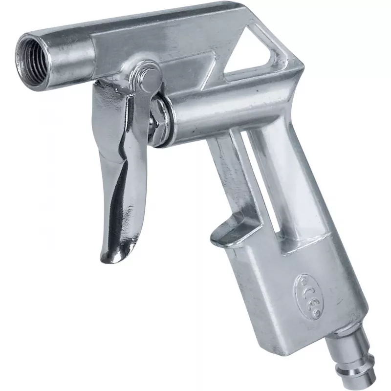 Persluchtset Professional, 5-delig, spuitpistool zilver/rood