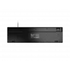 Bekabeld slank multimediatoetsenbord NATEC HERRING — zwart, low-profile-layout, multimediatoetsen