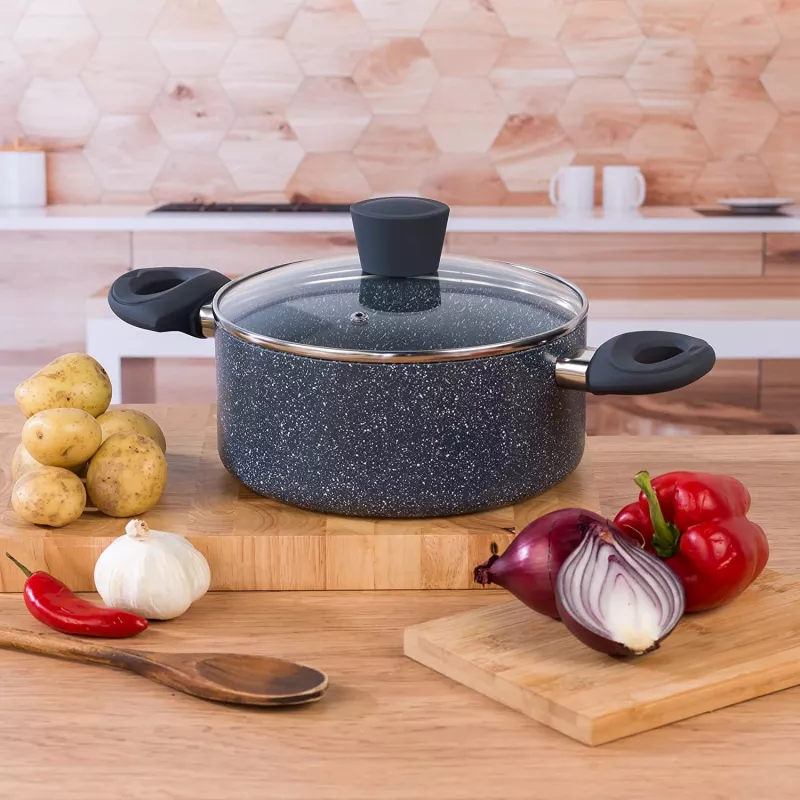 Kookpan Russell Hobbs RH00848EU 20 cm steen – kookpan met deksel