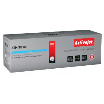 Activejet ATH-381N toner (vervanger voor HP 312A CF381A; Supreme; 2700 pagina's; cyaan)