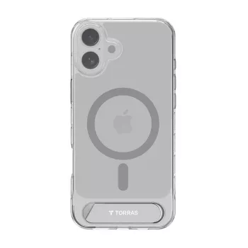 Transparant beschermhoesje voor iPhone 16 Torras PSTAND SERIES X00FX1932