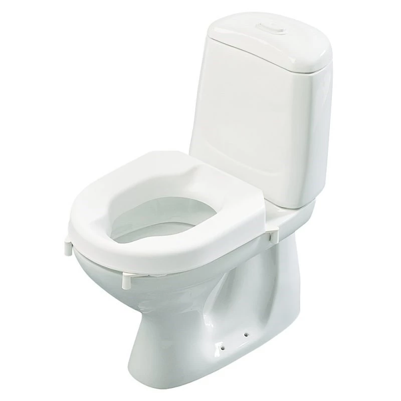 Etac Hi-Loo verhoogd toilet met deksel, 10 cm