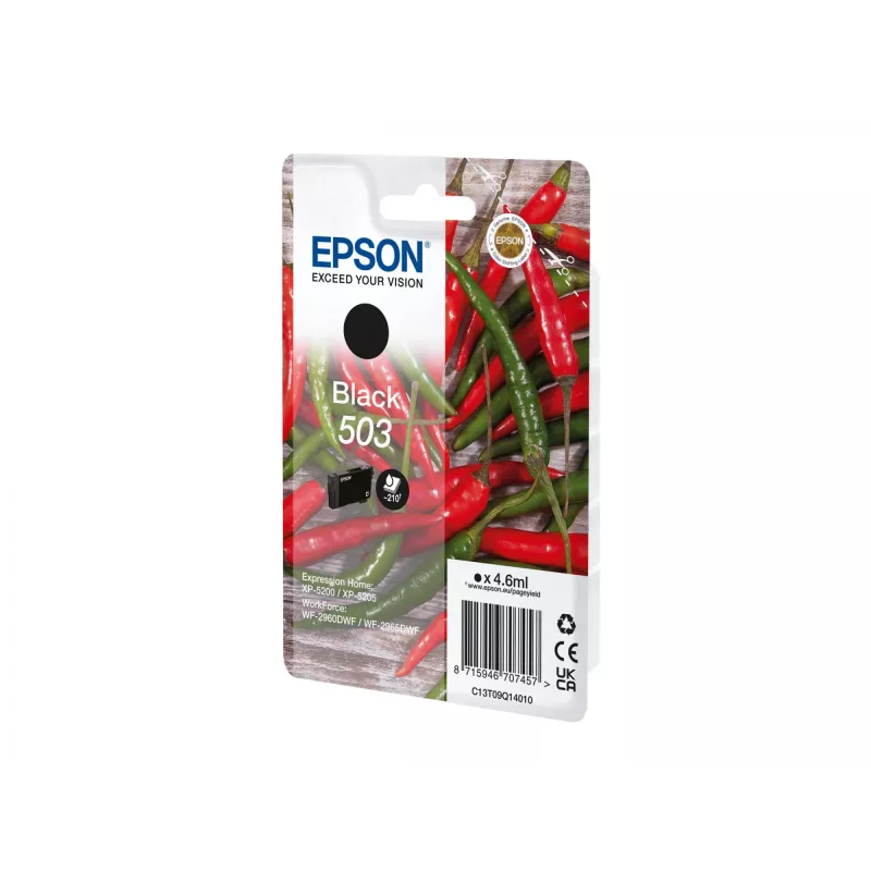 Epson 503 inktpatroon 1 stk. origineel standaardbereik zwart