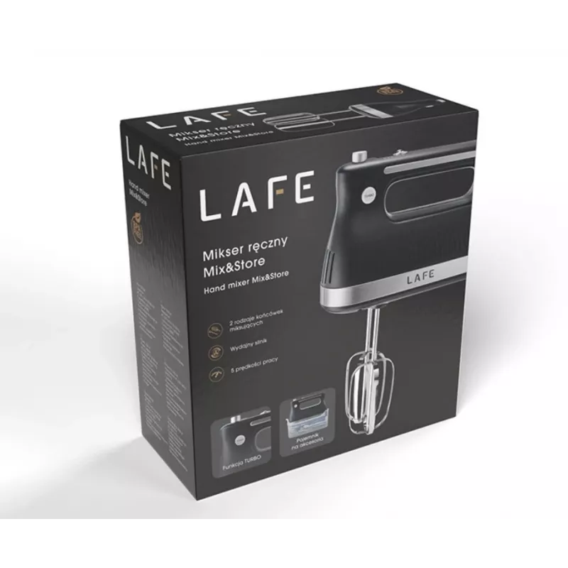 Handmixer LAFE MIX & STORE 500 W zwart MB_LAFMIX47473