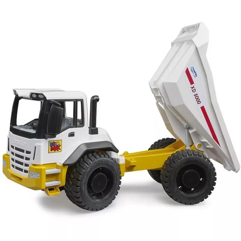 Speelgoedkiepwagen BRUDER ROADMAX model 03470 – kinderbouwmachine, robuust kunststof, beweegbare kiepbak