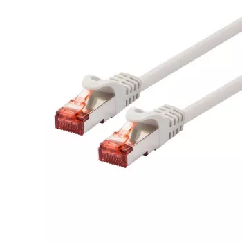 Netwerkkabel LOGON TCF66F150I Cat6a F/UTP (FTP) 15 m ivoorkleurig RJ-45–RJ-45