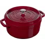 Ronde gietijzeren kasserol STAUB La Cocotte 6,7 l, kastanjebruin, ZWILLING