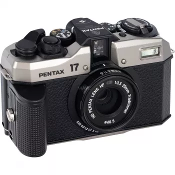 Pentax 17 compacte filmcamera 35 mm zwart