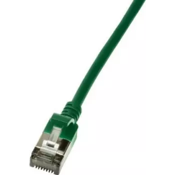 LogiLink slanke U/FTP netwerkkabel 5 m Cat6a U/FTP (STP) groen (CQ9065S)