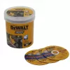 DeWalt DT20540-QZ Metal Target Inox doorslijpschijven 125 x 1,0 mm, verpakking van 100