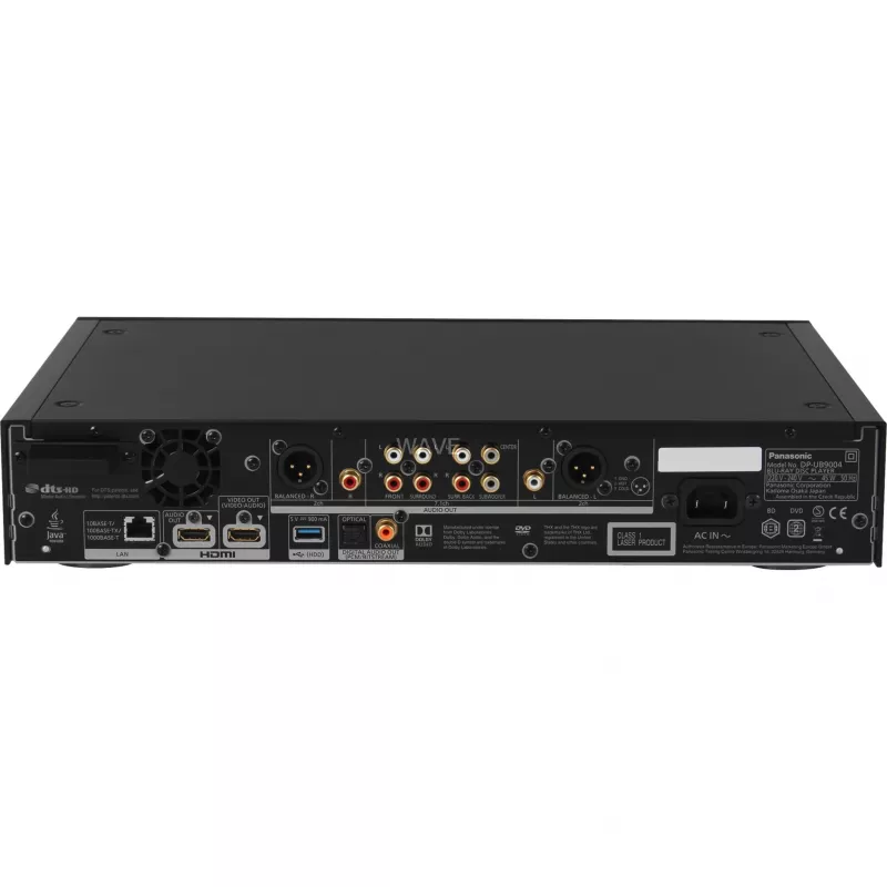 Panasonic DP-UB9004 – 3D-blu-ray-disc-speler – upscaling – ethernet, Wi-Fi