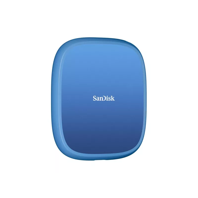 SanDisk Creator Phone externe harde schijf met MagSafe, SSD, 2TB, blauw, SDSSDE62C-2T00-G25
