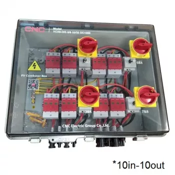 PV-combinerbox CNC NV822553 DC 10-in 10-out IP66