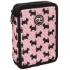 Dubbele school-etui met inhoud Coolpack Jumper XL Doggies
